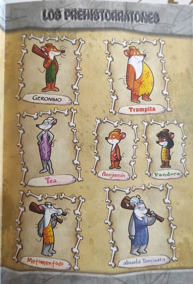 LOS PREHISTORRATONES n6. Gerónimo