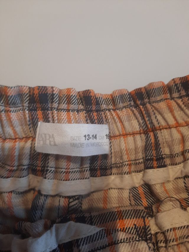 Pantalón campana niña de zara