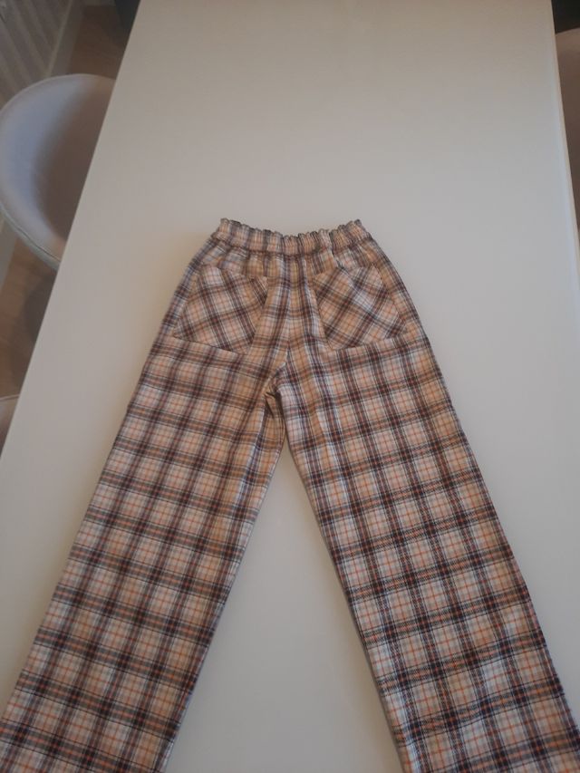 Pantalón campana niña de zara
