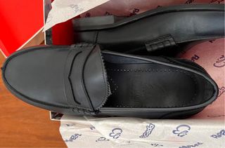 Mocasín azul marino T. 34