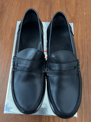 Mocasín azul marino T. 34