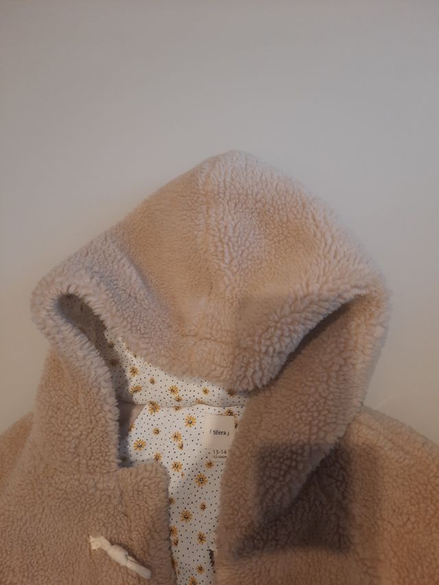 trenca niña sfera borreguito