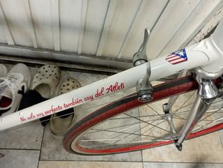 Bicicleta atlético de Madrid fixie 28