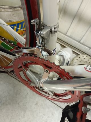 Bicicleta atlético de Madrid fixie 28