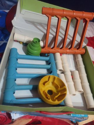 Tobogán para canicas