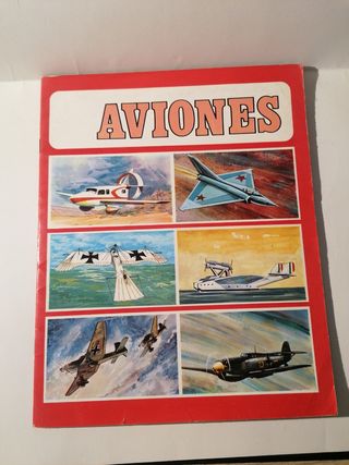 Álbum de cromos Automóviles y Aviones 1971