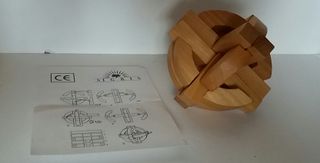 juego puzzle de madera