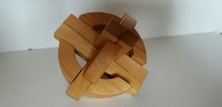 juego puzzle de madera