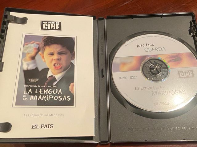 DVD La lengua de las mariposas