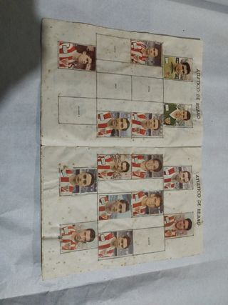 Campeonato liga 1961/ 62 cromos