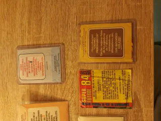Sobres antiguos de cromos de fútbol .