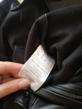 Pantalone di pelle Silvian Heach