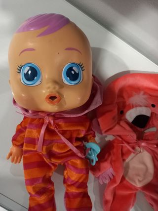 Bebe lloron Mariposa + ropa flamenco