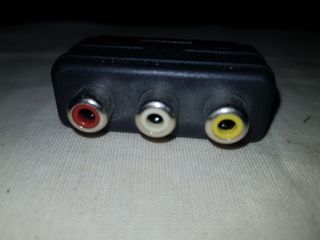 Adaptador 3 RCA a Euroconector