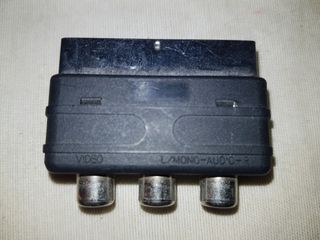 Adaptador 3 RCA a Euroconector