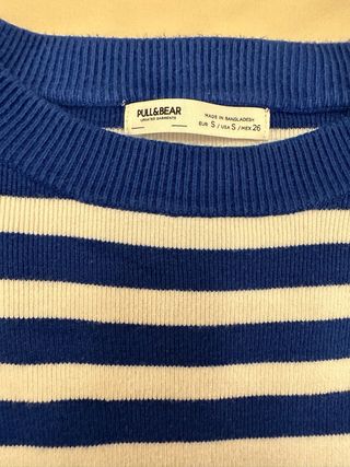 Camiseta punto Pull&Bear talla S