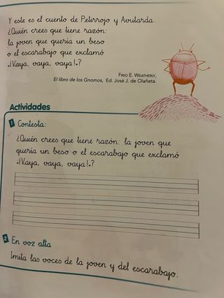 Libro primero de Primaria Milhojas