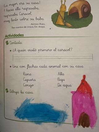 Libro primero de Primaria Milhojas