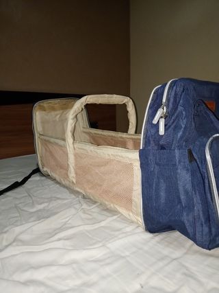 Bolso de maternidad con cambiador