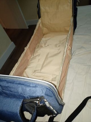 Bolso de maternidad con cambiador