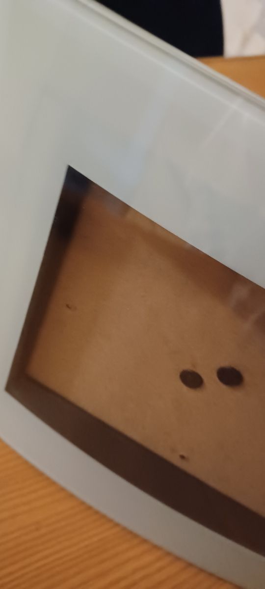 Cornice bombata in vetro