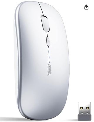 Ratón- mouse inalámbrico INPHIC blanco