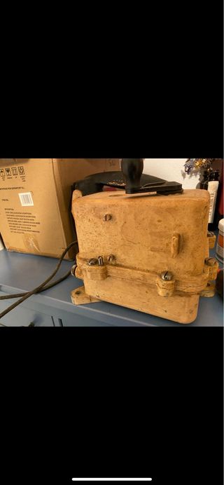 Telefono antiguo de barco año 1954