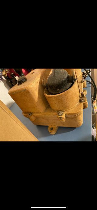 Telefono antiguo de barco año 1954