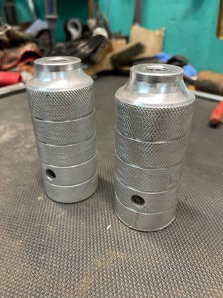 apoya pies bicicleta aluminio
