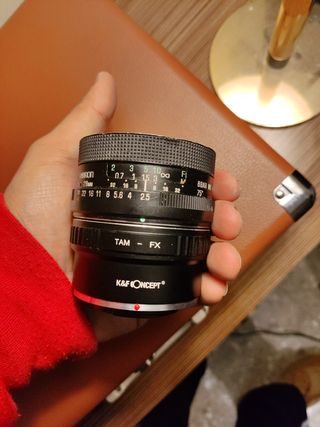 Objetivo Tamron f2,5/28mm para Fujifilm
