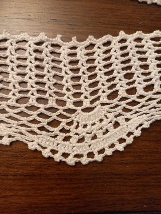 Puntilla de ganchillo hecha a mano,10 metros