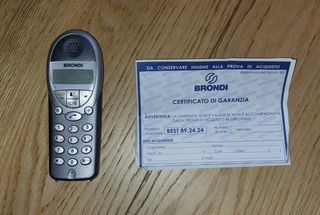Telefono cordless Brondi