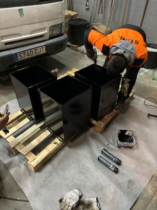 jardineras acero corten