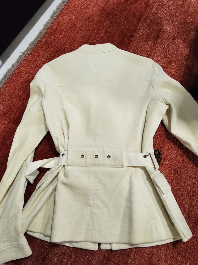 Chaqueta efecto parka antelina