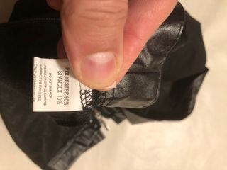 Gonna Midi Nera 3XL ecopelle 3 Cerniere