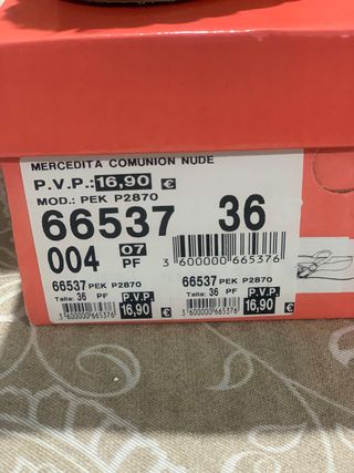 ZAPATOS COMUNION NIÑA