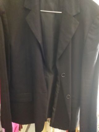 Chaqueta americana negra 