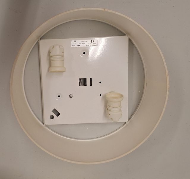 Lampara plafon redonda 30 cm