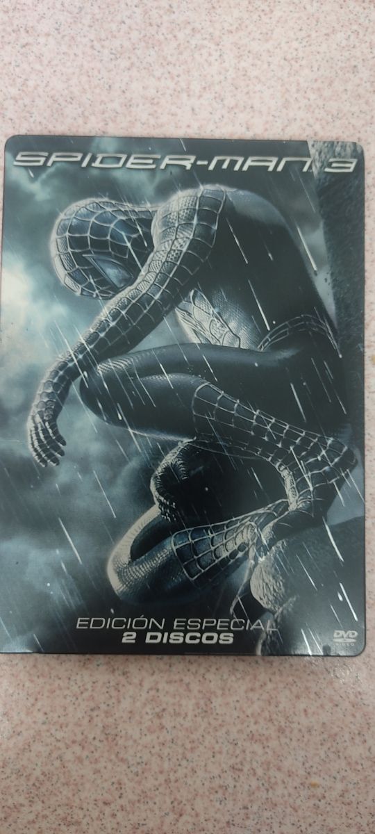 DVD Spiderman-3 Edición Metalica