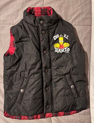 Gilet bambino double-face Original Marines