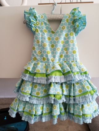 Traje flamenca niña