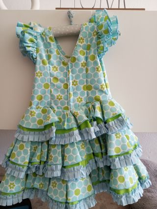 Traje flamenca niña