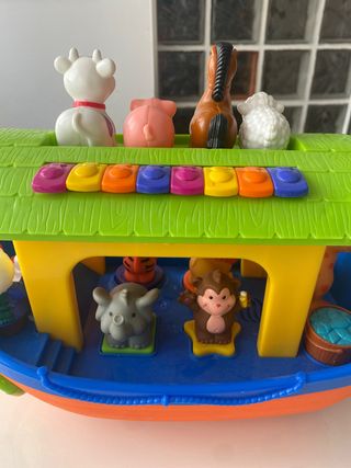 arca de noe y juguete didactico musical