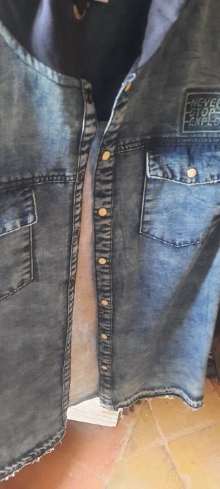 Camicia jeans bambino