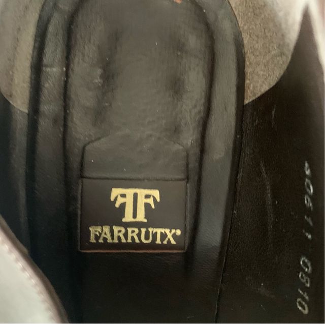 ZAPATO ABOTINADO FARRUTX PIEL 39