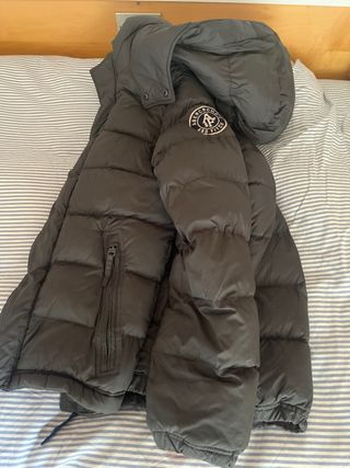 Anorak chaqueta Abercrombie marrón