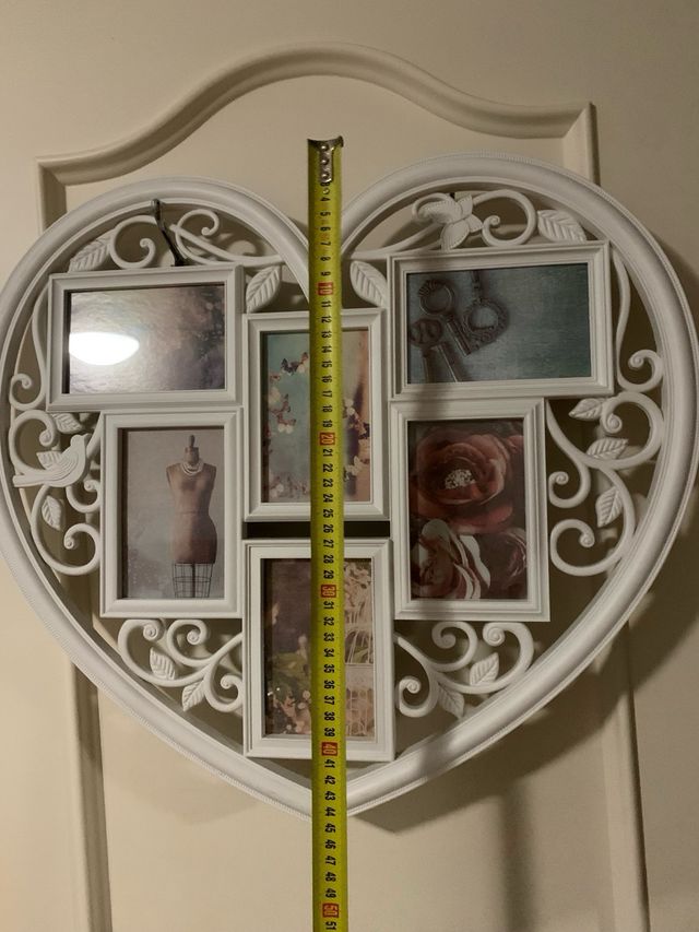 cuadro en forma de corazon