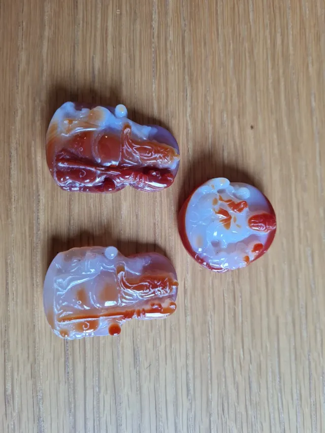 Colgantes de Buda ágata cornalina