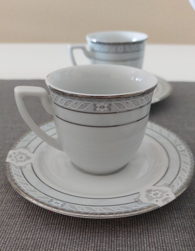 Juego café porcelana