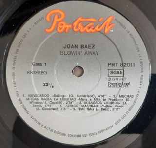 Vinilo Joan Baez 1977